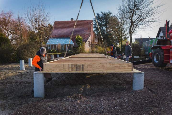 Construction maison sur plot Saverne