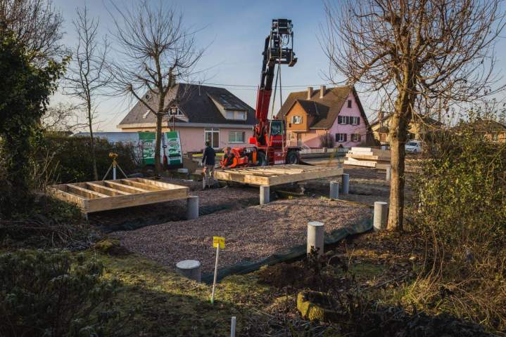 Maison sur plot Saverne