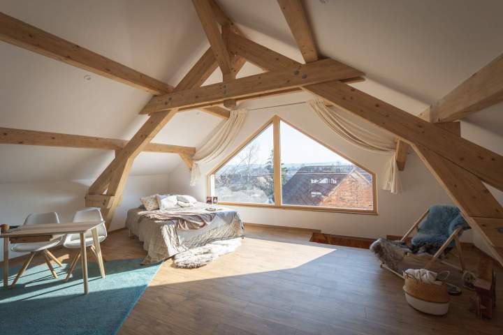 Construction charpente en bois Saverne