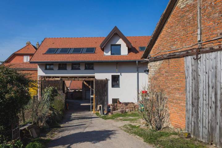Travaux aménagement grange Saverne